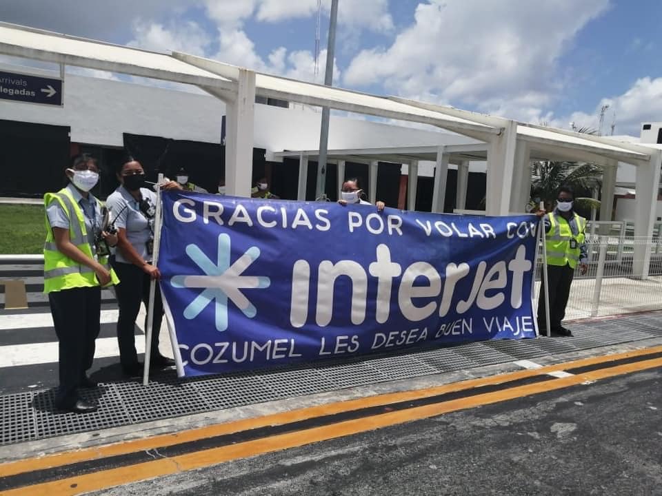 La Jornada Maya | Quintana Roo | Rosario Ruiz Canduriz | Anuncia Interjet  que se queda en Cozumel